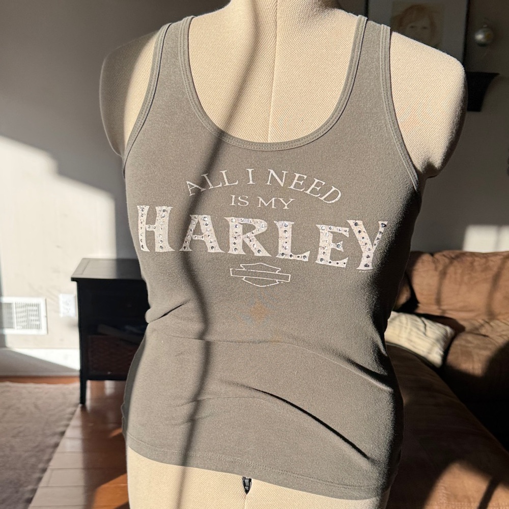 Harley-Davidson Olive Tank Top